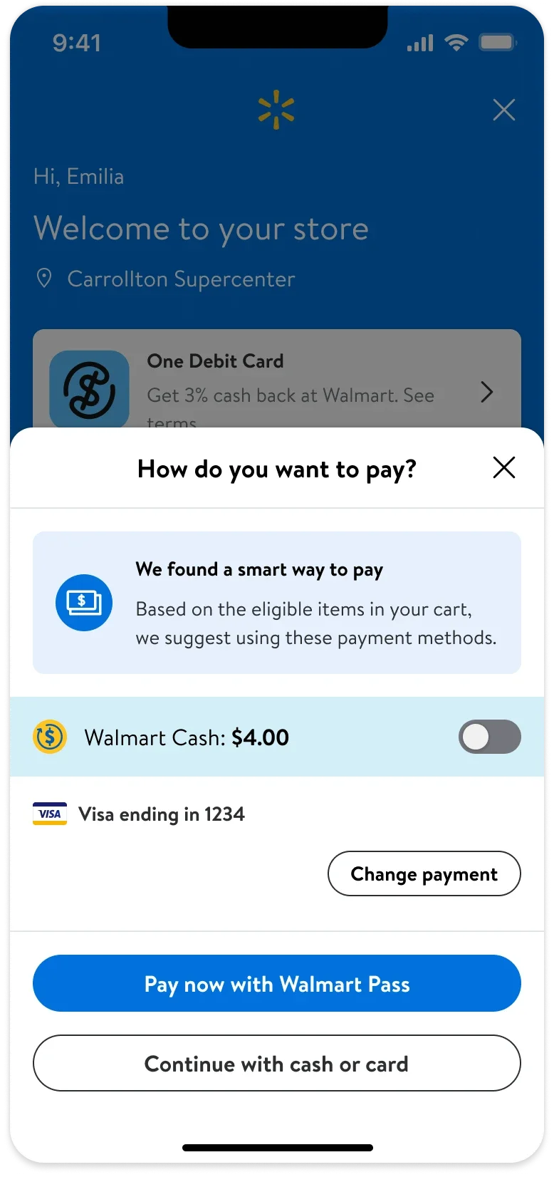 How do you want to pay?